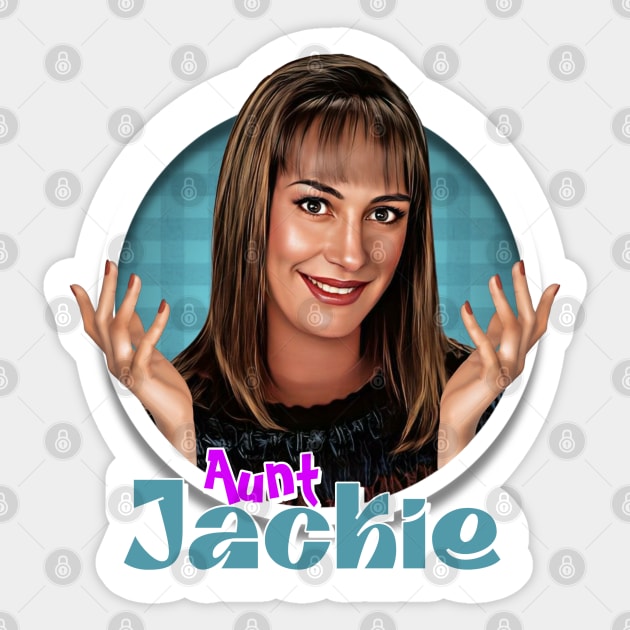 Roseanne - Aunt Jackie Sticker by Zbornak Designs